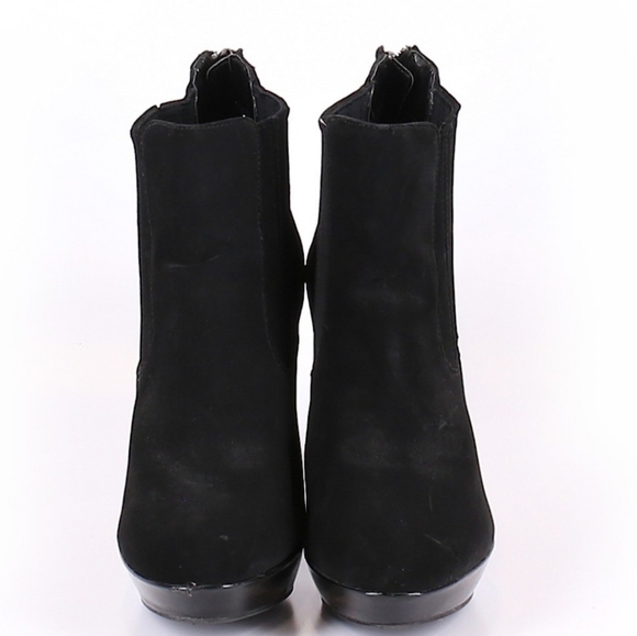 Unlisted Wedge Heeled Ankle Boots - Picture 2 of 2